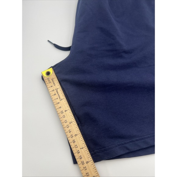 Puma Men's Navy‎ Blue Drawstring Athletic Mesh Panel Short, Blue, Size XL - Picture 6 of 9